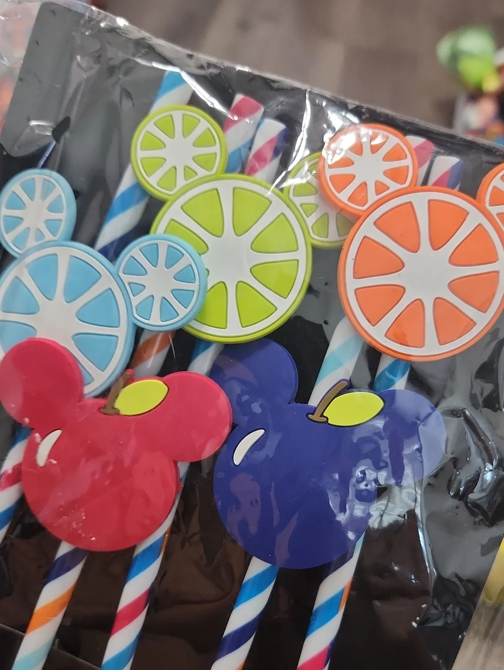 Disney Mickey Mouse Party Straws